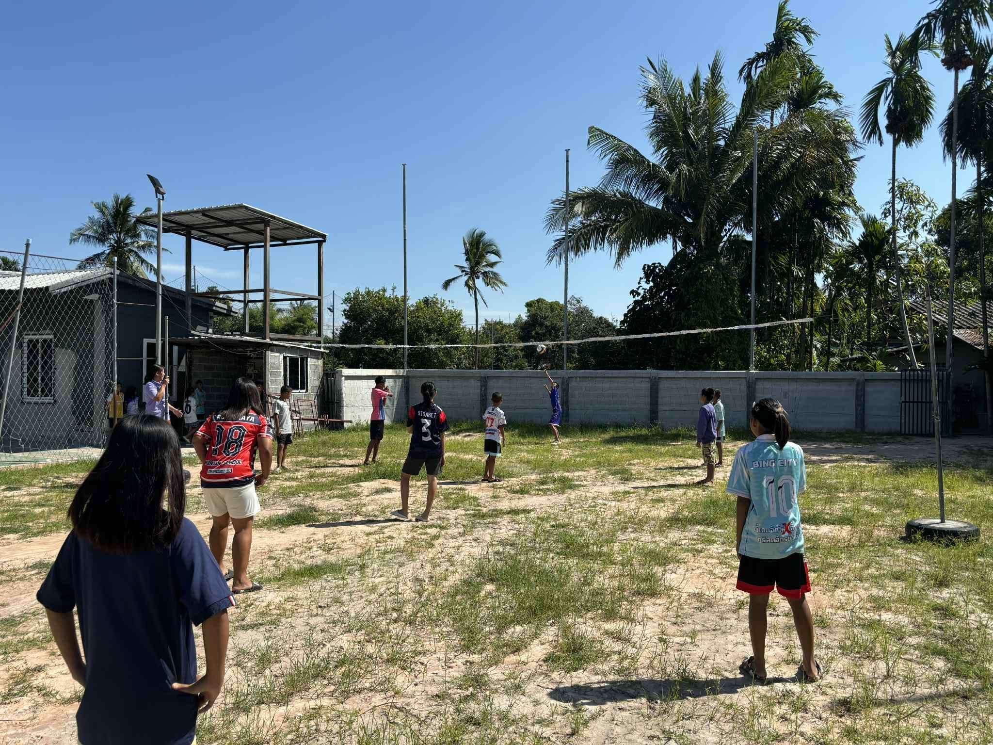 Volleyball Court for Year Round Health