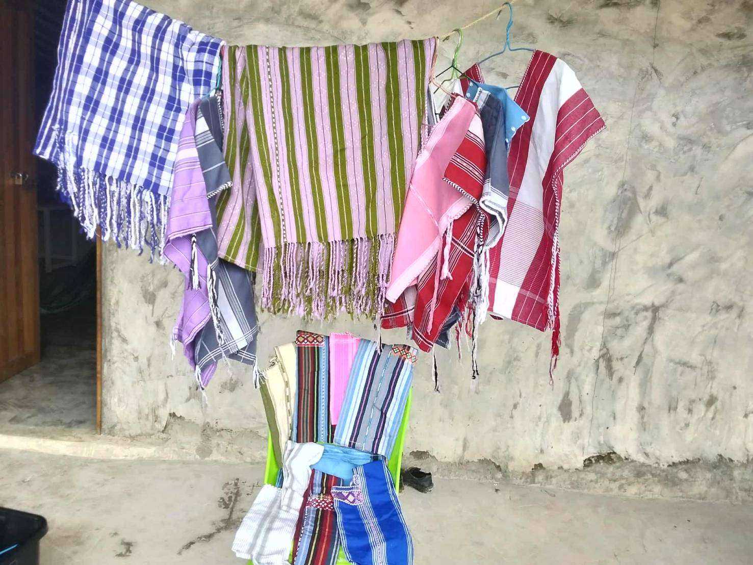 Handmade by local children: Beautiful woven fabric products rooted in tradition and craftsmanship.