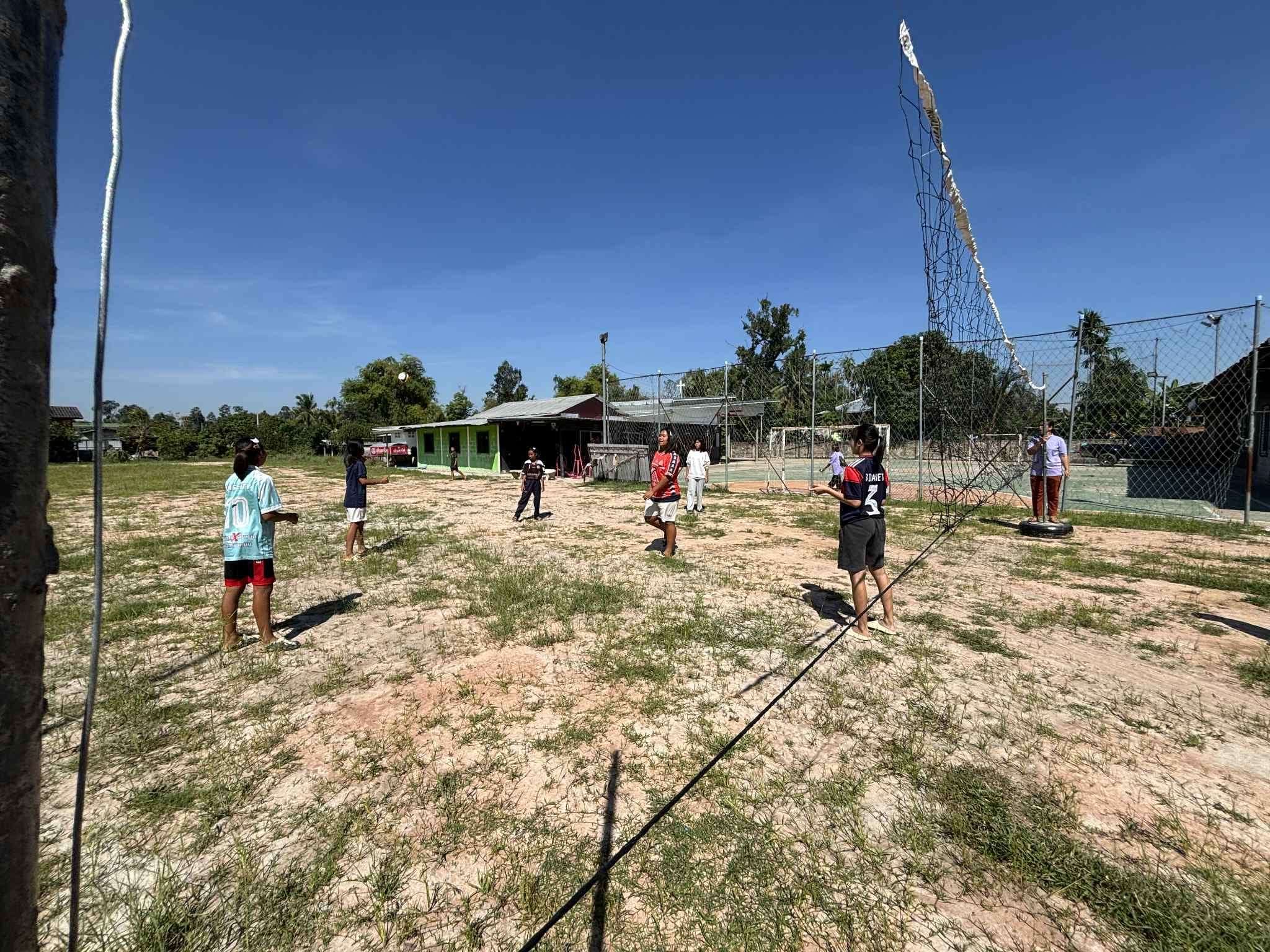 Volleyball Court for Year Round Health