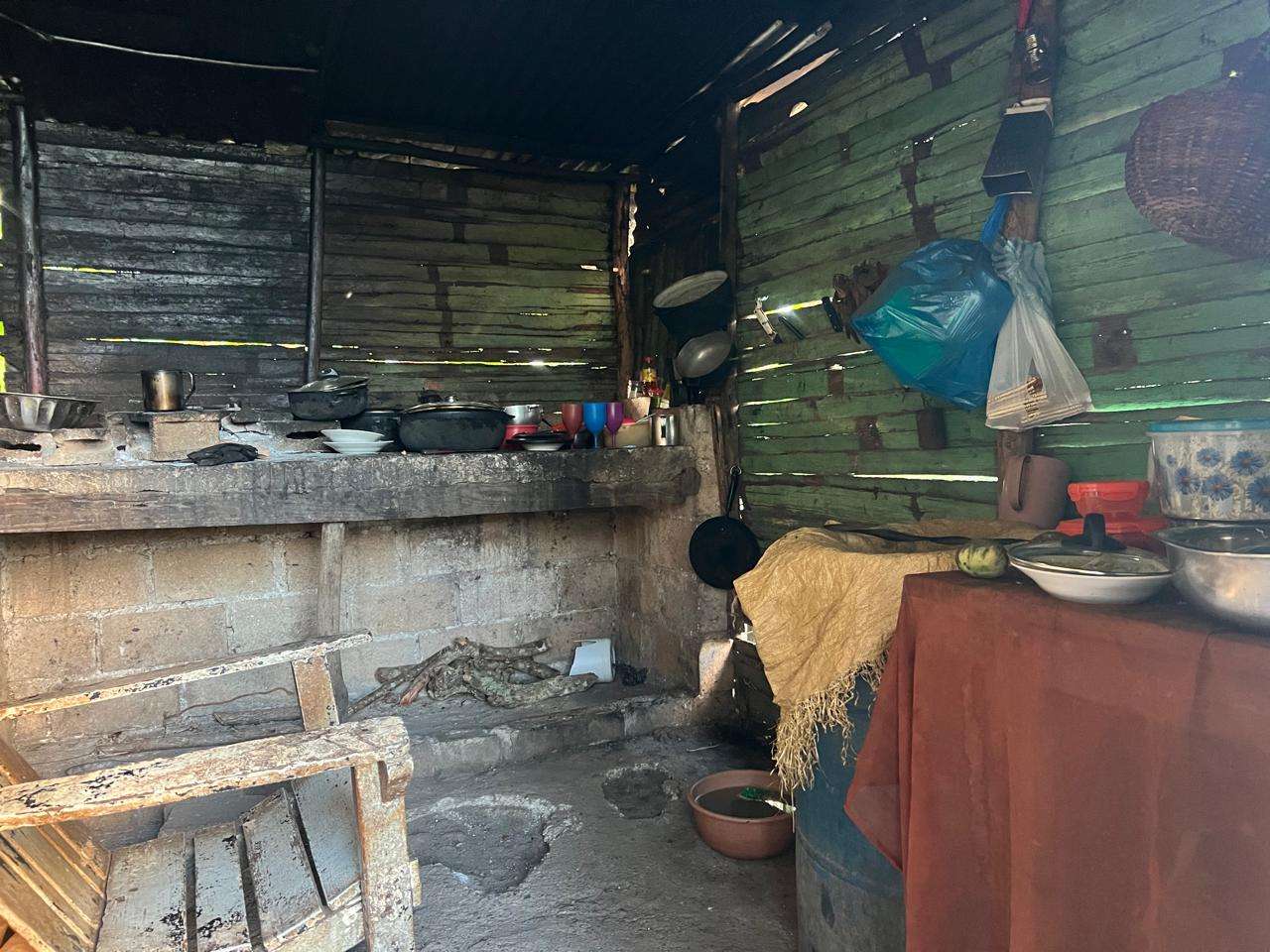 Food shortages and lack of safe places