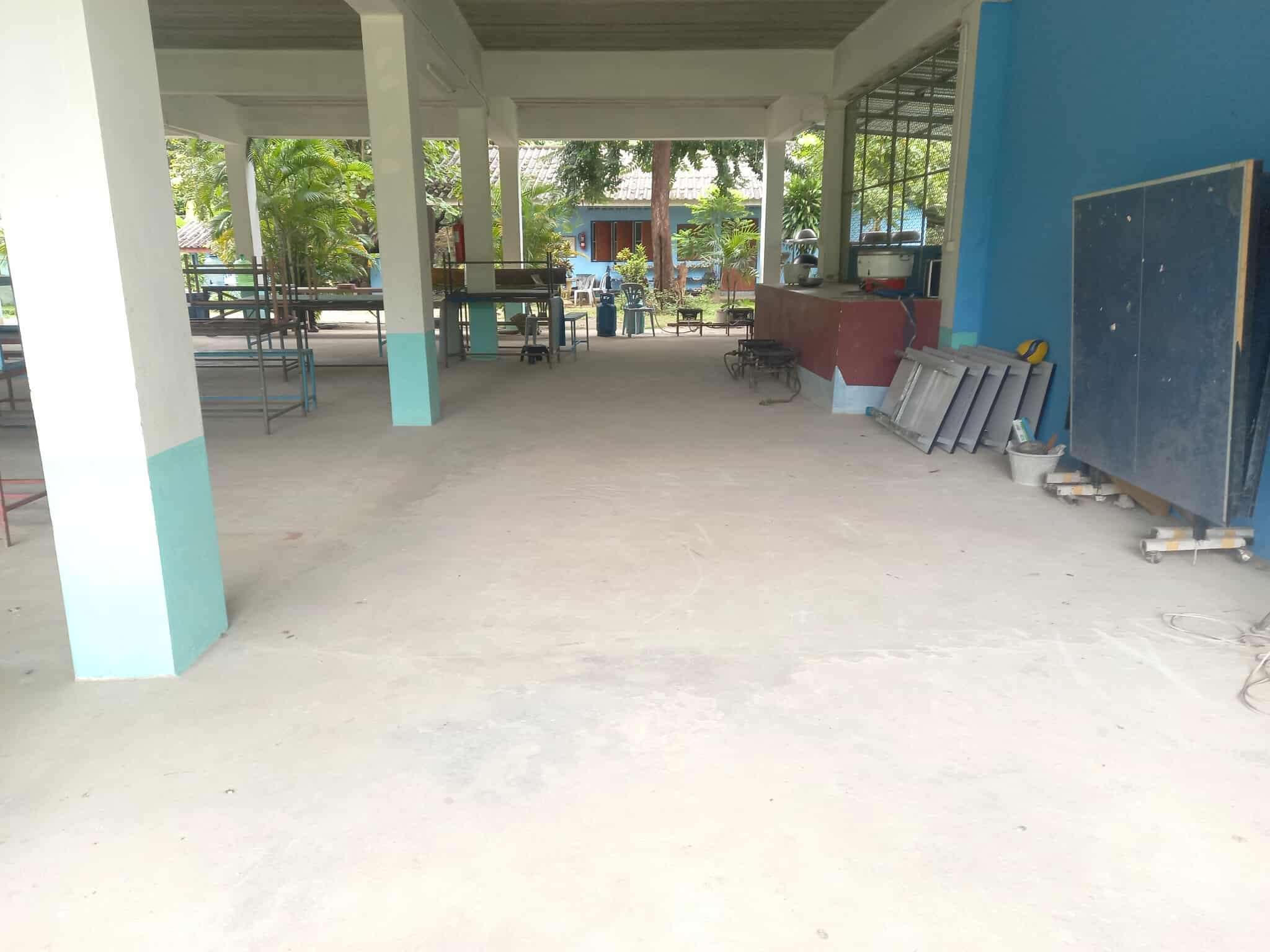 Potential area designated for development into a health park for children’s indoor activities and play.