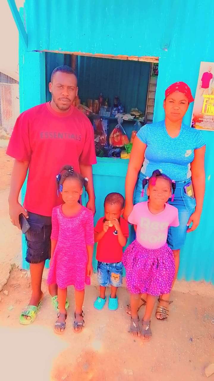 The father and his family