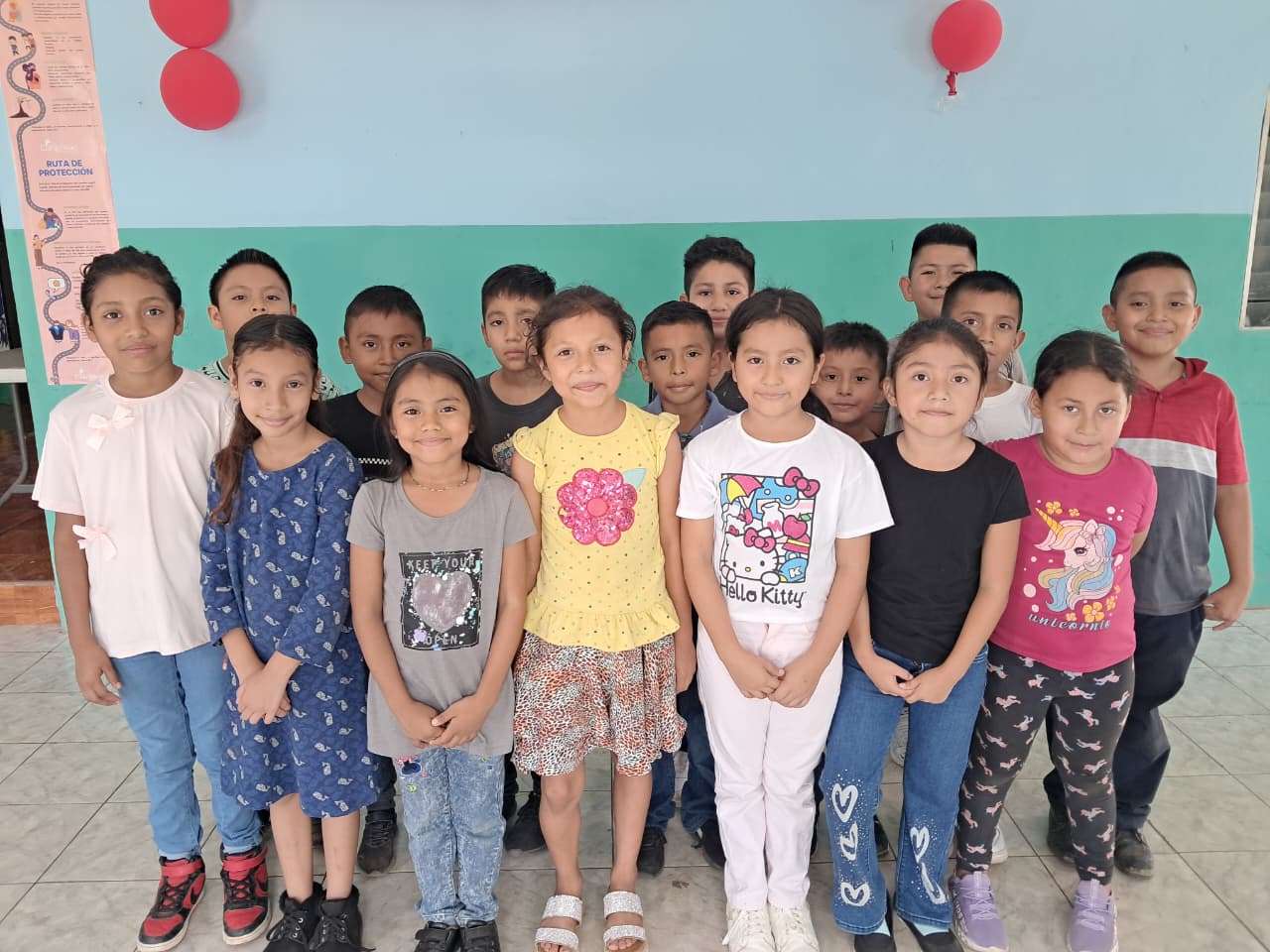 Children participating in the CDI on a school day