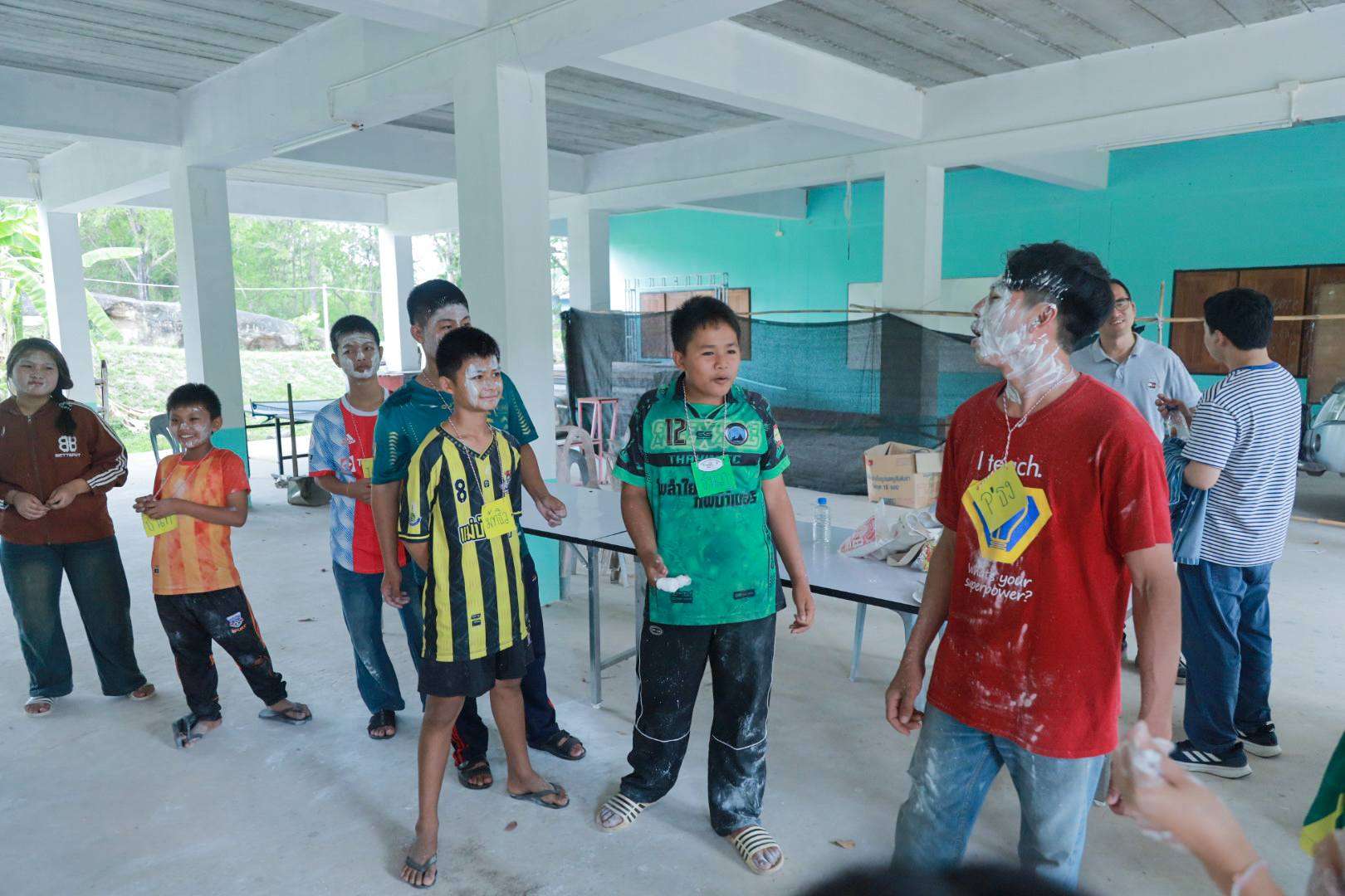 Activities under the church building