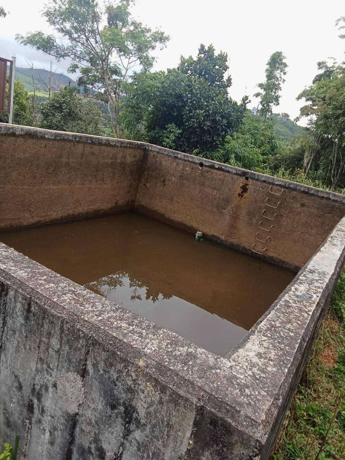 Village water reservoir