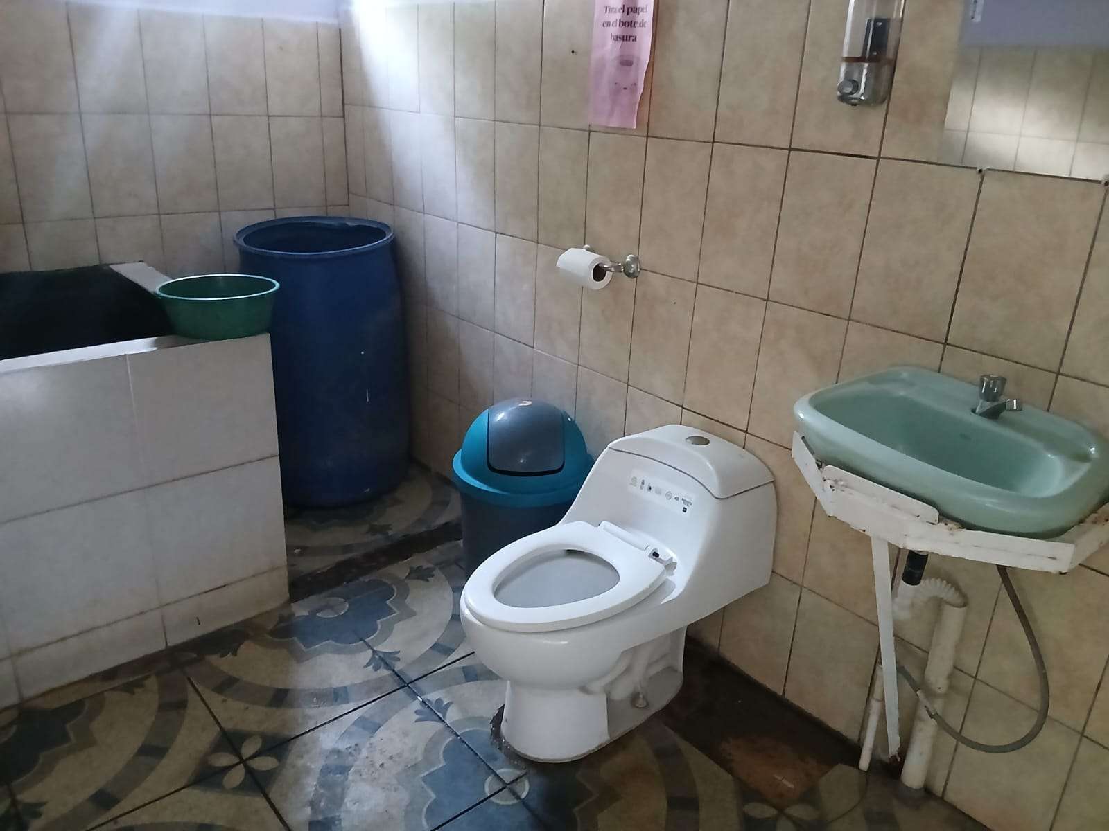 CURRENT WOMEN'S BATHROOM ONLY HAS ONE TOILET