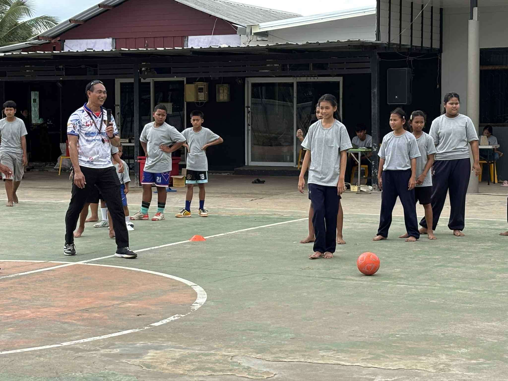 Teaching soccer skills