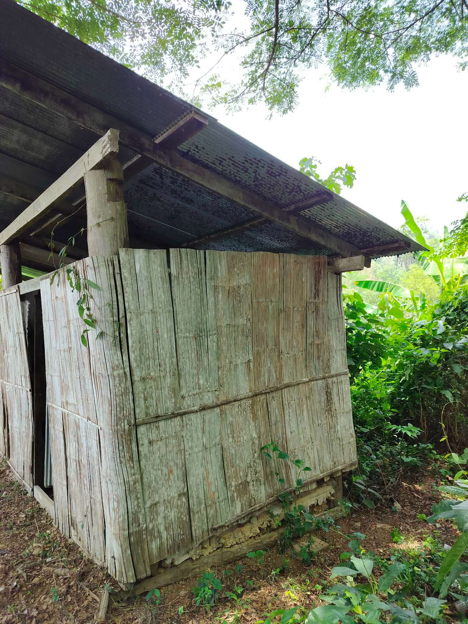 There are no doors or walls to provide privacy or protection