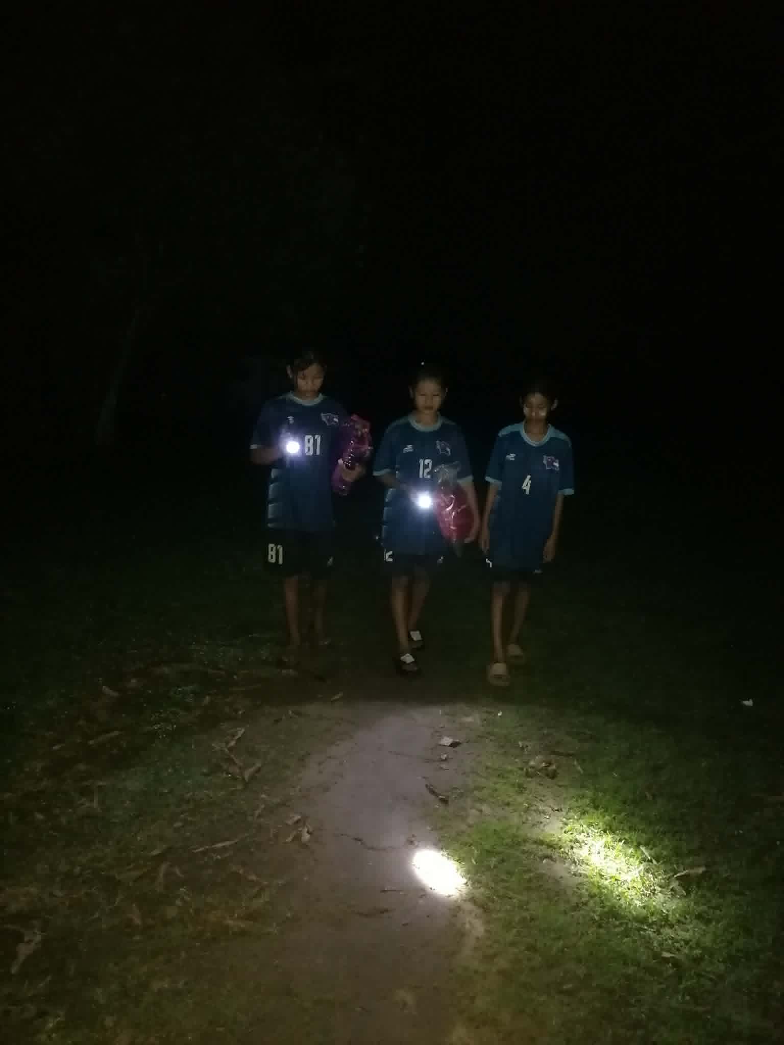 The roads in the community are dark and unsafe at night