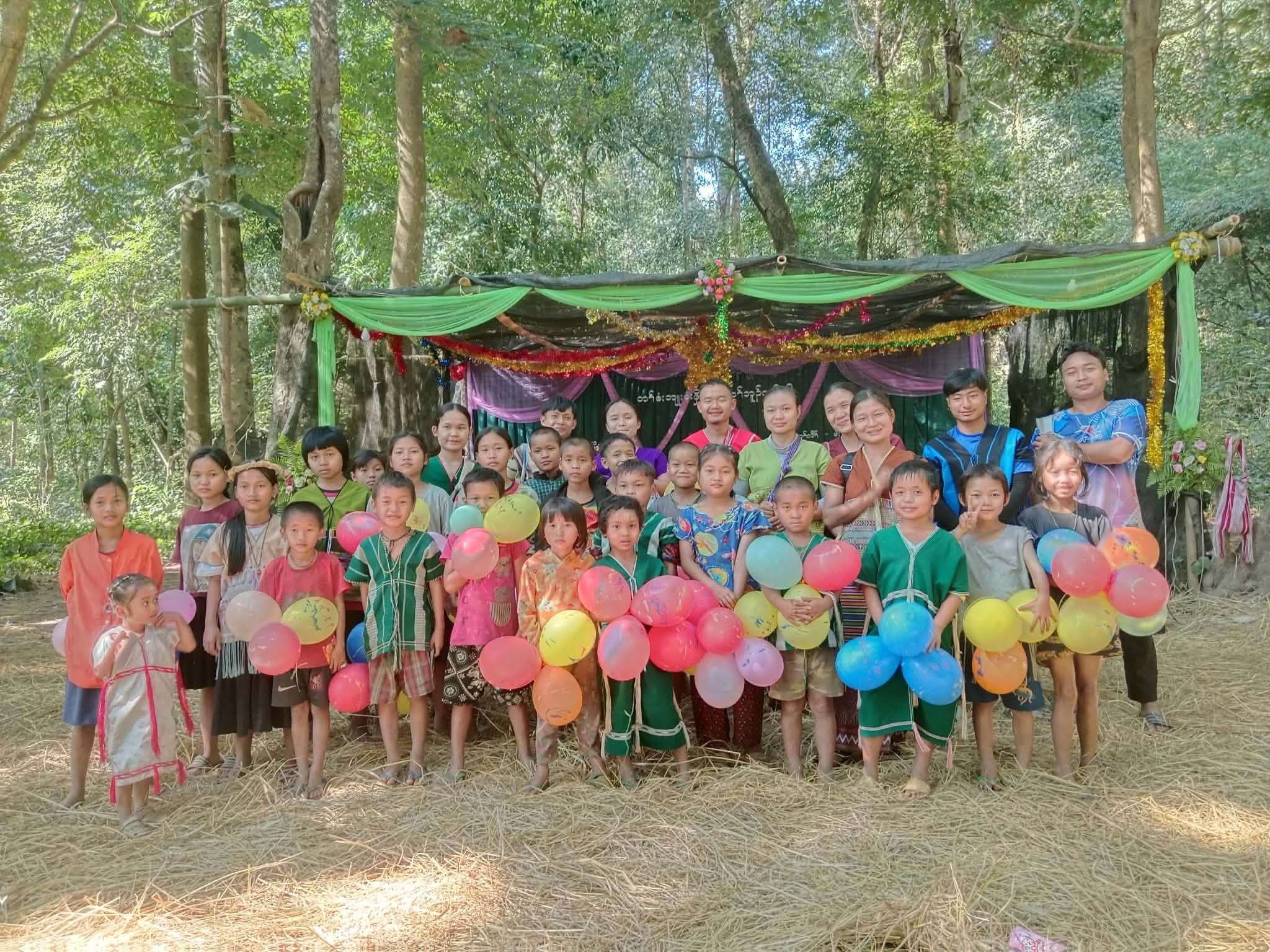 Children activities in the day time