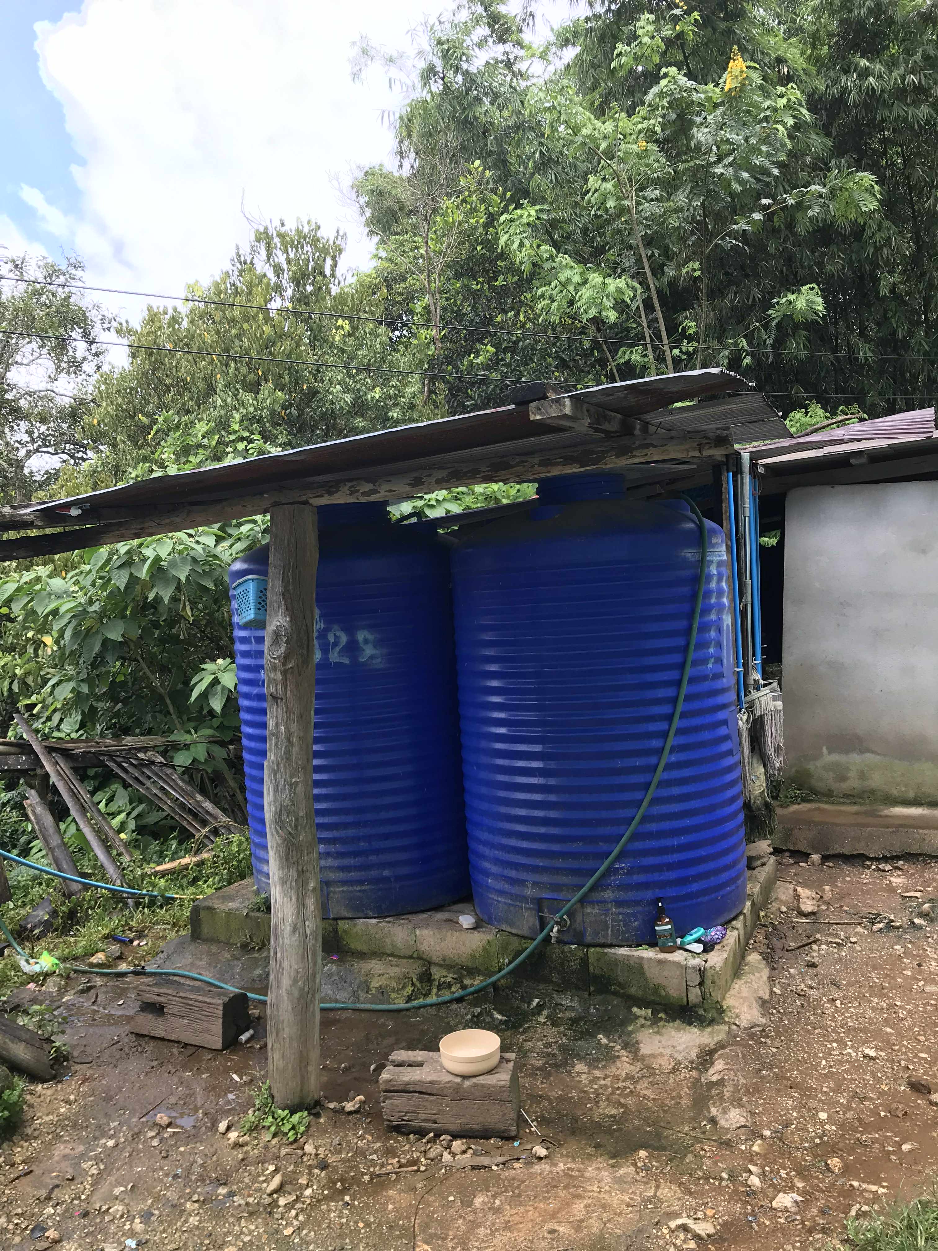 Drinking water tanks that have been used for many years may show signs of wear, such as cracks, dirt buildup, or mold, which can compromise water quality and safety. Regular cleaning and maintenance are essential to ensure the tanks remain safe for use.