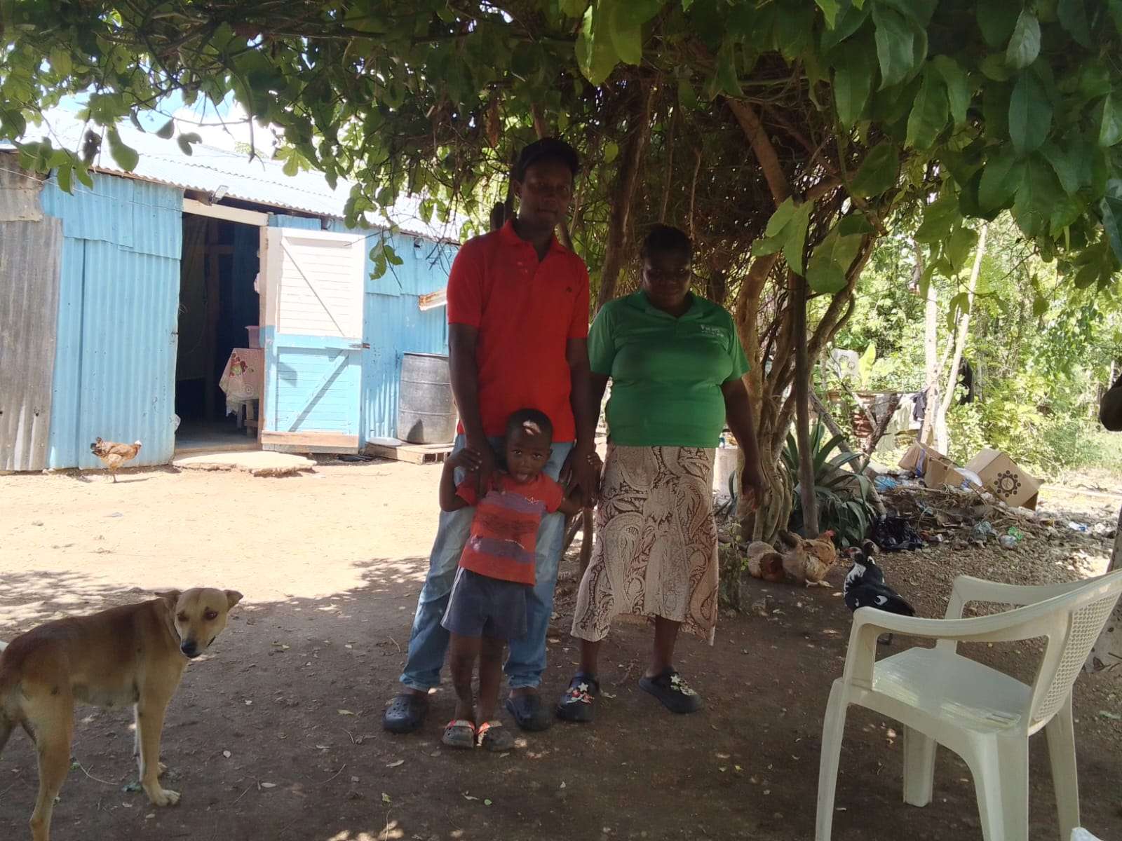 A family hoping for a good home